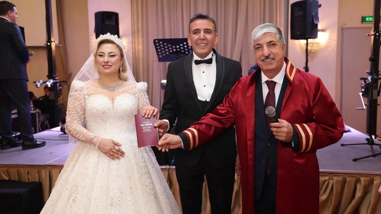 Gürbulak Nakliyat Yöneticisi Burhan Çakan ve Gamze Öztürk Muhteşem Düğünle Dünya Evine Girdi