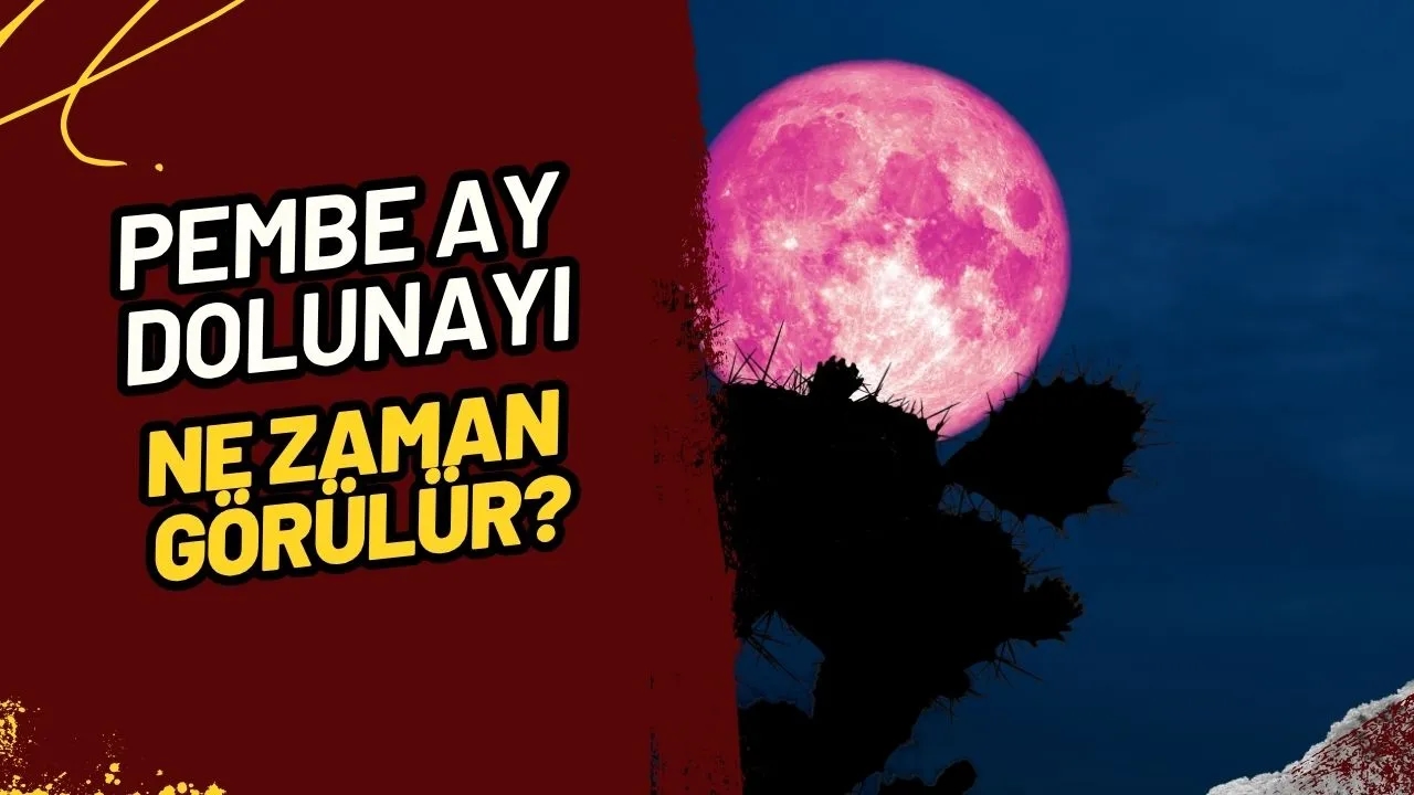 Pembe Ay Dolunayı Nedir? 2025'te Ne Zaman Görülecek, Renkli mi Olacak? İşte Tüm Merak Edilenler!