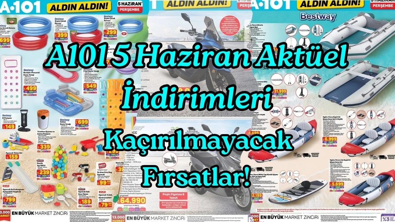 A101 5 Haziran Aktüel İndirimleri Kaçırılmayacak Fırsatlar!