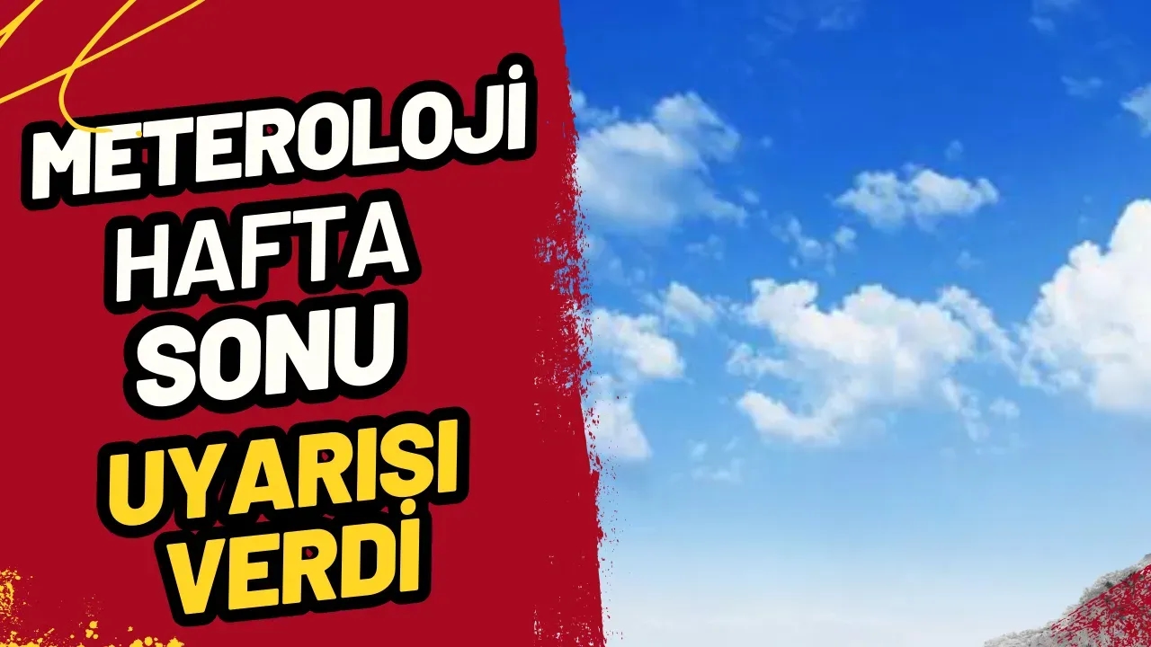 Meteoroloji'den Hafta Sonu İçin Kritik Uyarı! Kuvvetli Sağanak Geliyor (19-20 Nisan 2025)