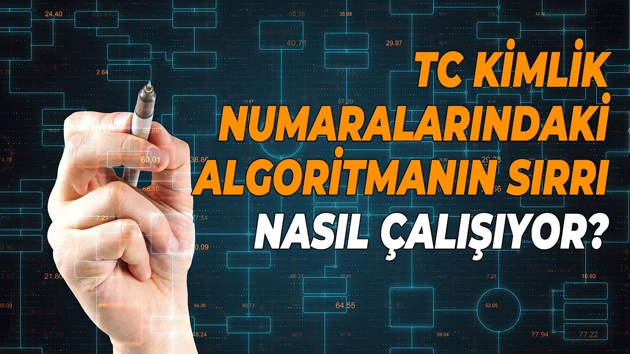 TC Kimlik Numarasındaki algoritmanın şaşırtıcı sırrı TC Kimlik Numarası nasıl hesaplanıyor?