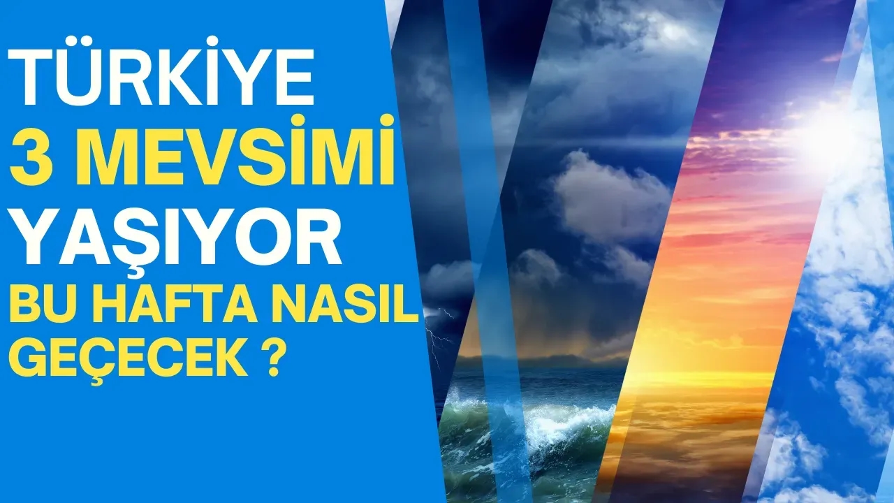 Türkiye'de Bir Haftada Üç Mevsim Şoku! 48 İl İçin Sarı Kodlu Uyarı