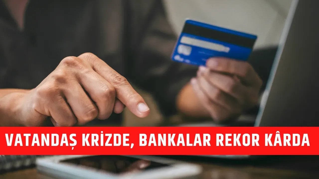 Vatandaş Krizde, Bankalar Rekor Kârda