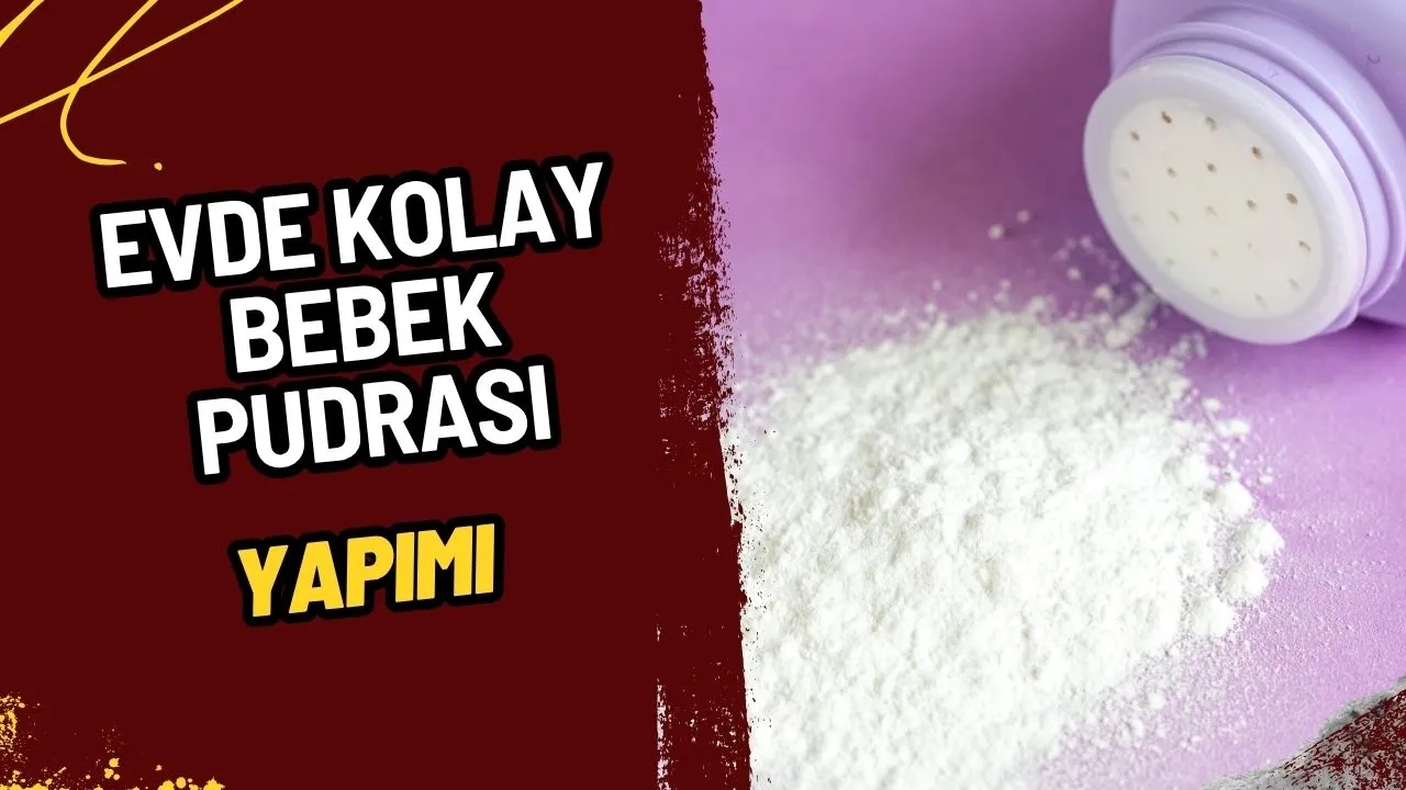 Bebek Pudrası Güvenliği Tartışılıyor: Evde Doğal Bebek Pudrası Nasıl Yapılır?