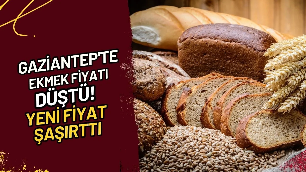 Gaziantep'te Ekmek Fiyatı Düştü! Yeni Fiyat Şaşırttı