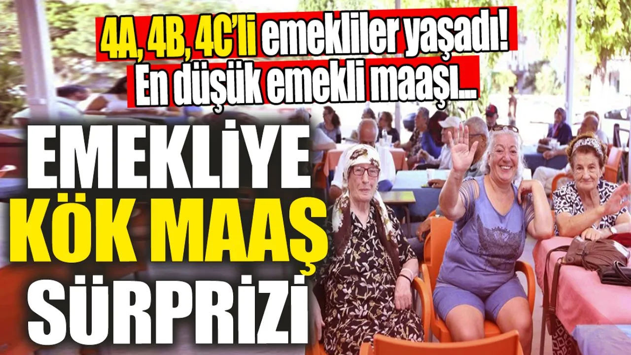 Emeklilere Yüzde 13 Zam Sürprizi! HERKESE GEÇMİŞ OLSUN, EMEKLİLER ZENGİN OLDU!