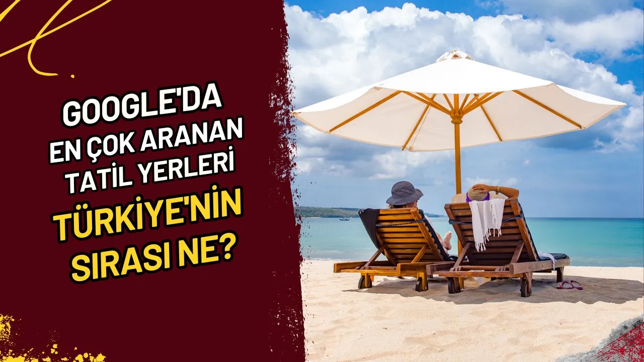 Google'da En Çok Aranan Tatil Yerleri Türkiye'nin Sırası Ne?