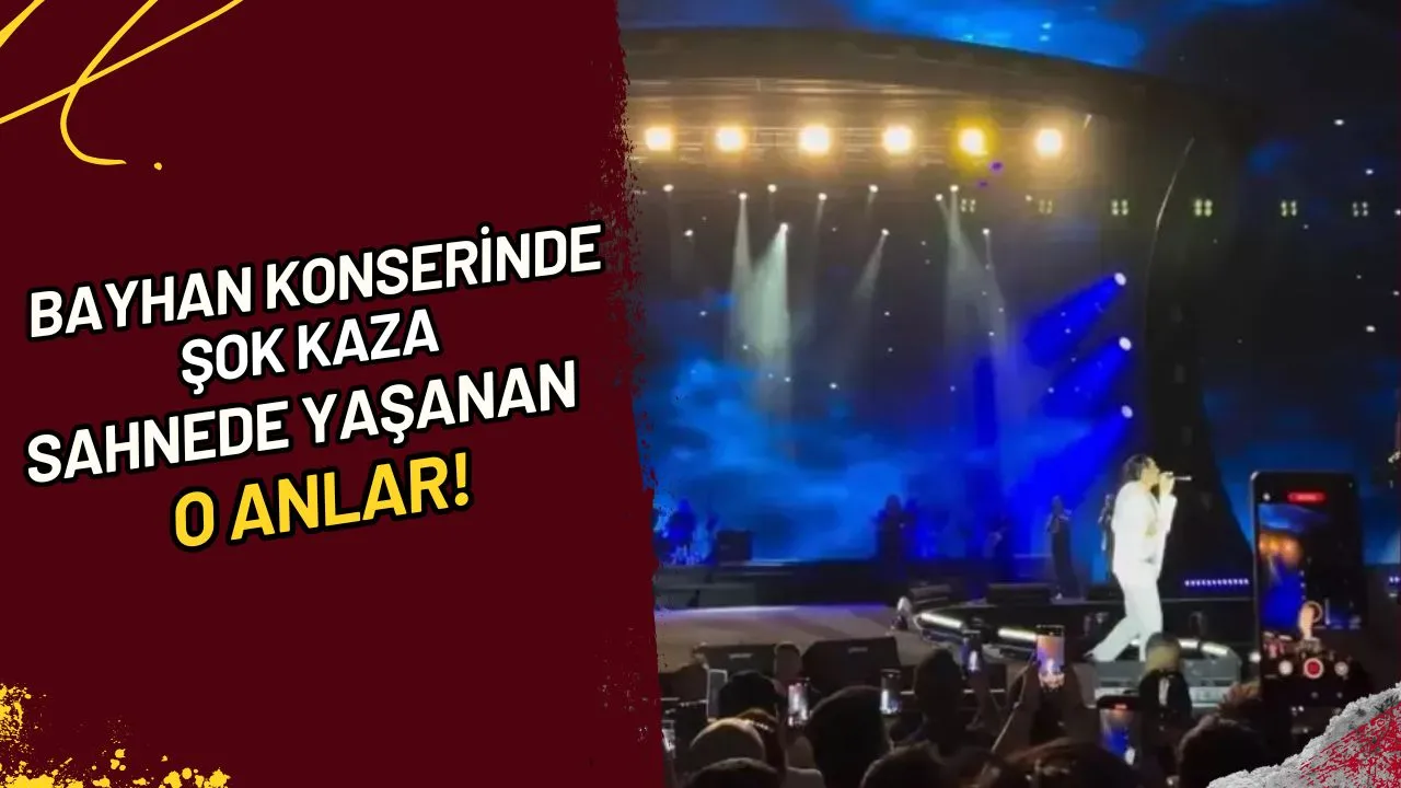 Bayhan Konserinde Şok Kaza Sahnede Yaşanan O Anlar!