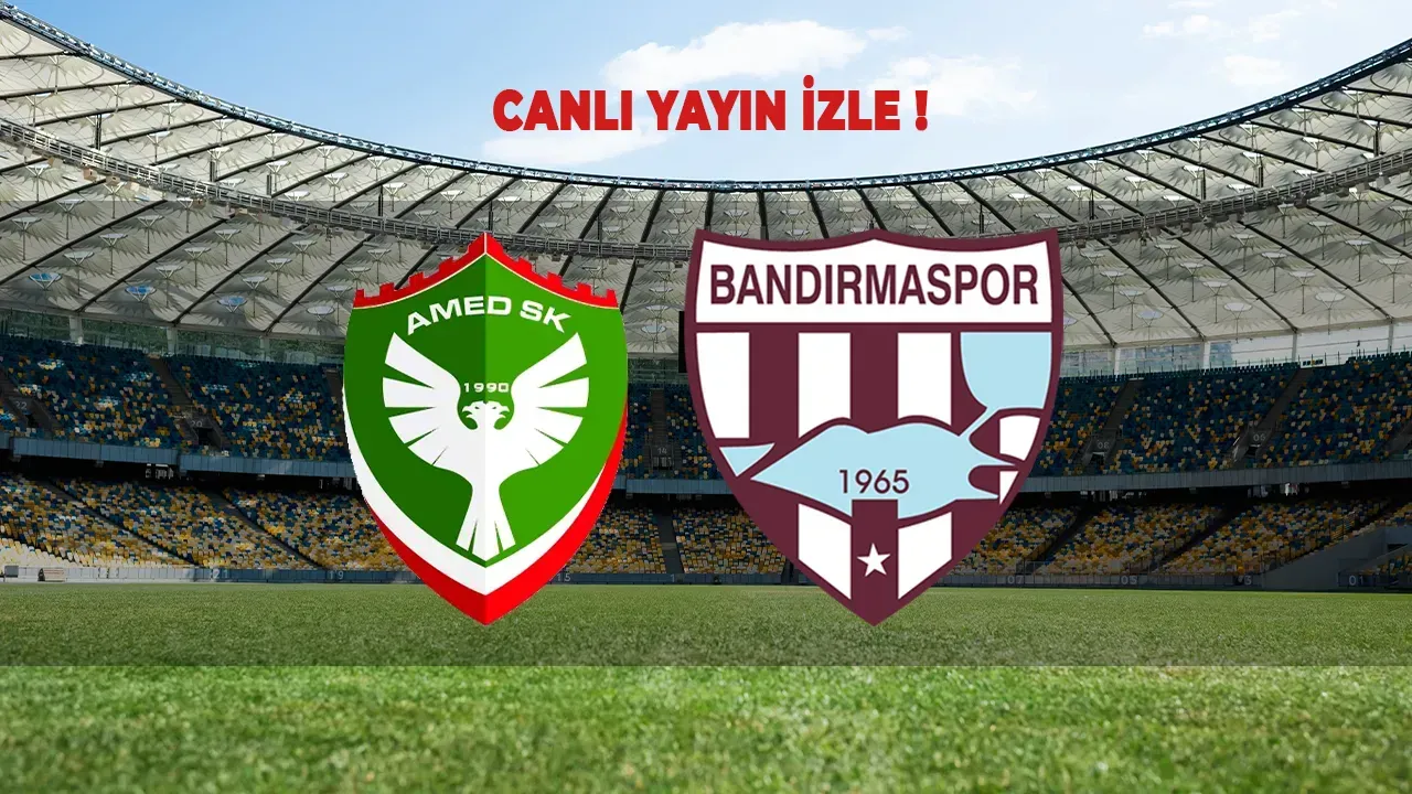 Image for Amed SK ve Bandırmaspor, Bugün Saat 20:00'de Karşı Karşıya! Canlı izle!