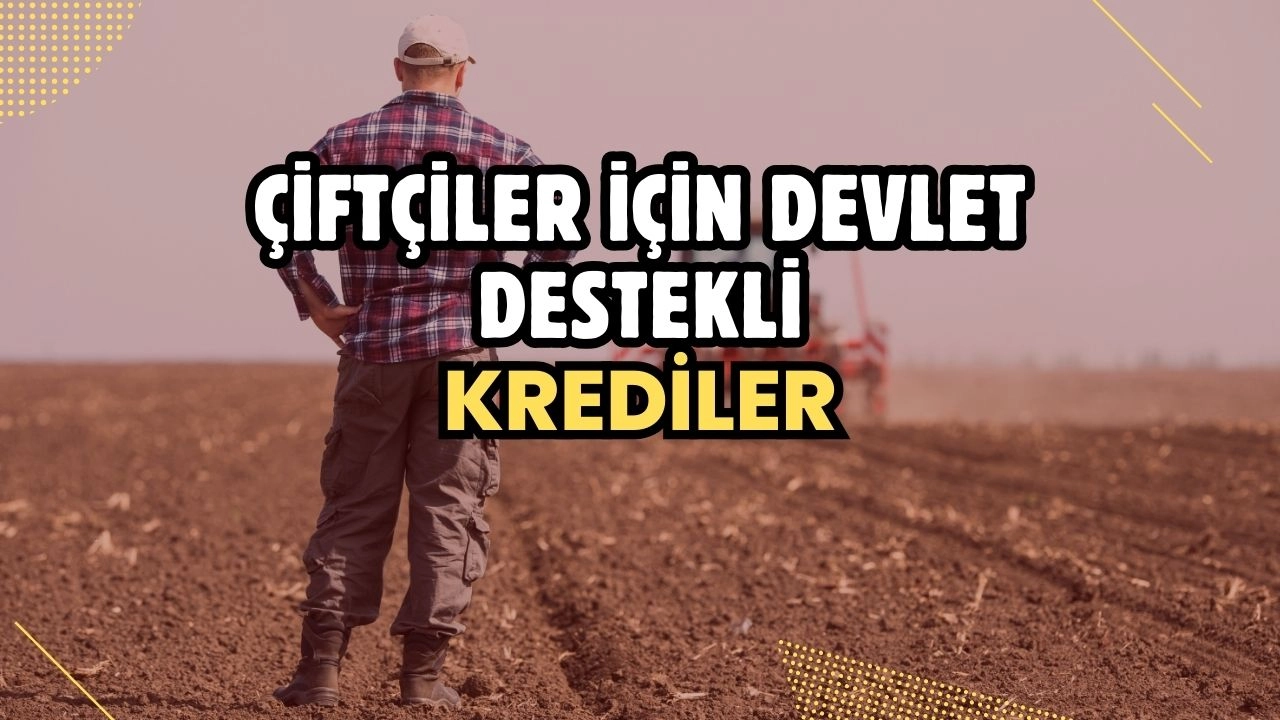 Çiftçiler İçin Devlet Destekli Krediler