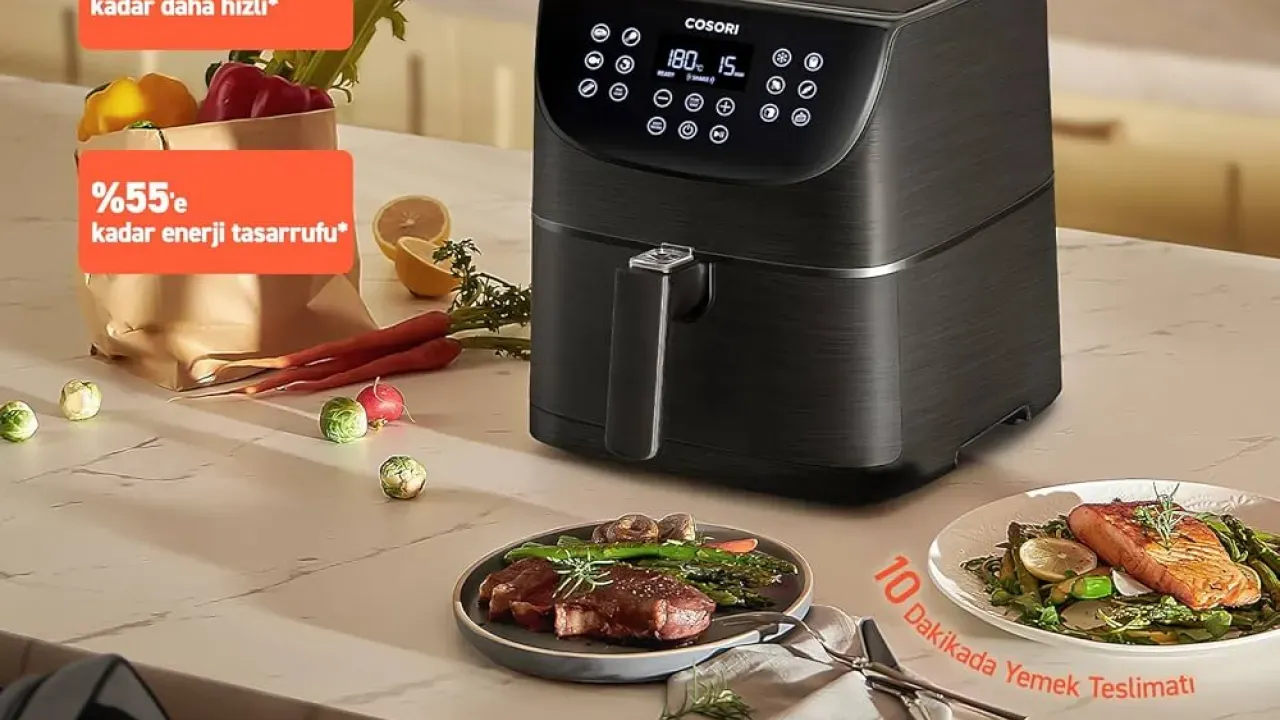 Image for COSORI Airfryer ile Mutfakta Sağlıklı ve Lezzetli Devrim: Amazon Yorumları ve İpuçları