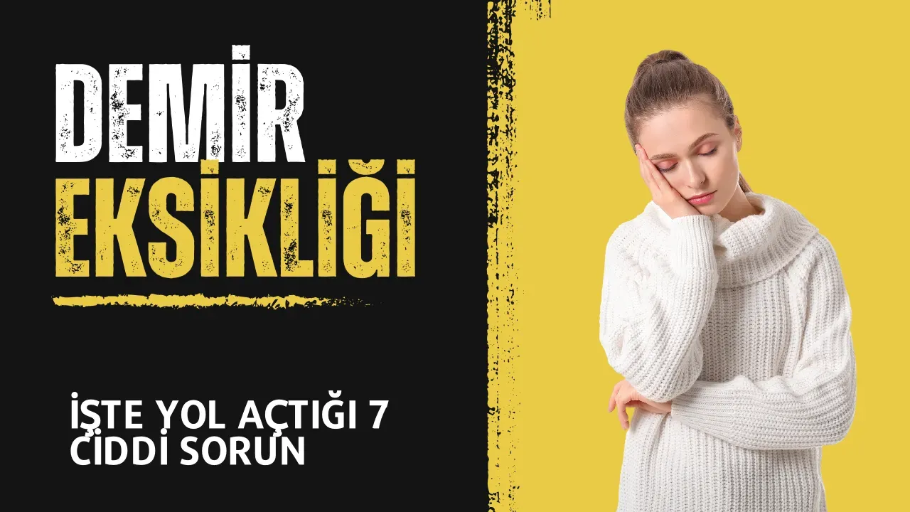 Image for Demir Eksikliği Vücudu Sessizce Tehdit Ediyor