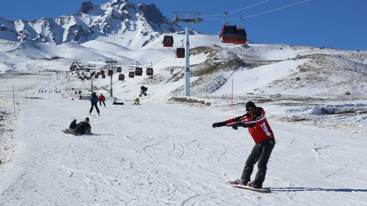Image for Erciyes'te Kayak Sezonu Nihayet Başladı!
