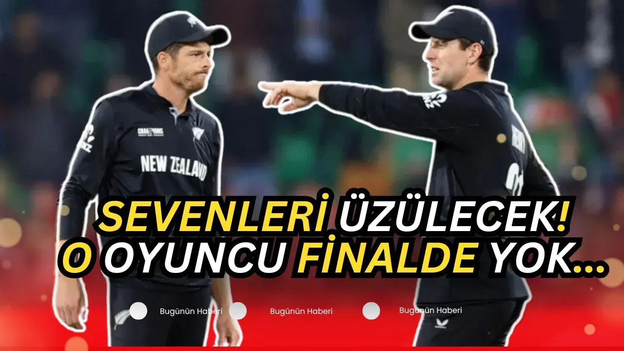Image for Fanatiklere Geçmiş Olsun! Yıldız Oyuncu Finalde Yok! New Zealand vs İndia Son Durum!