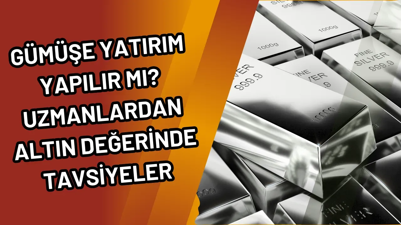 Image for Gümüşe Yatırım Yapılır mı? Uzmanlardan Altın Değerinde Tavsiyeler
