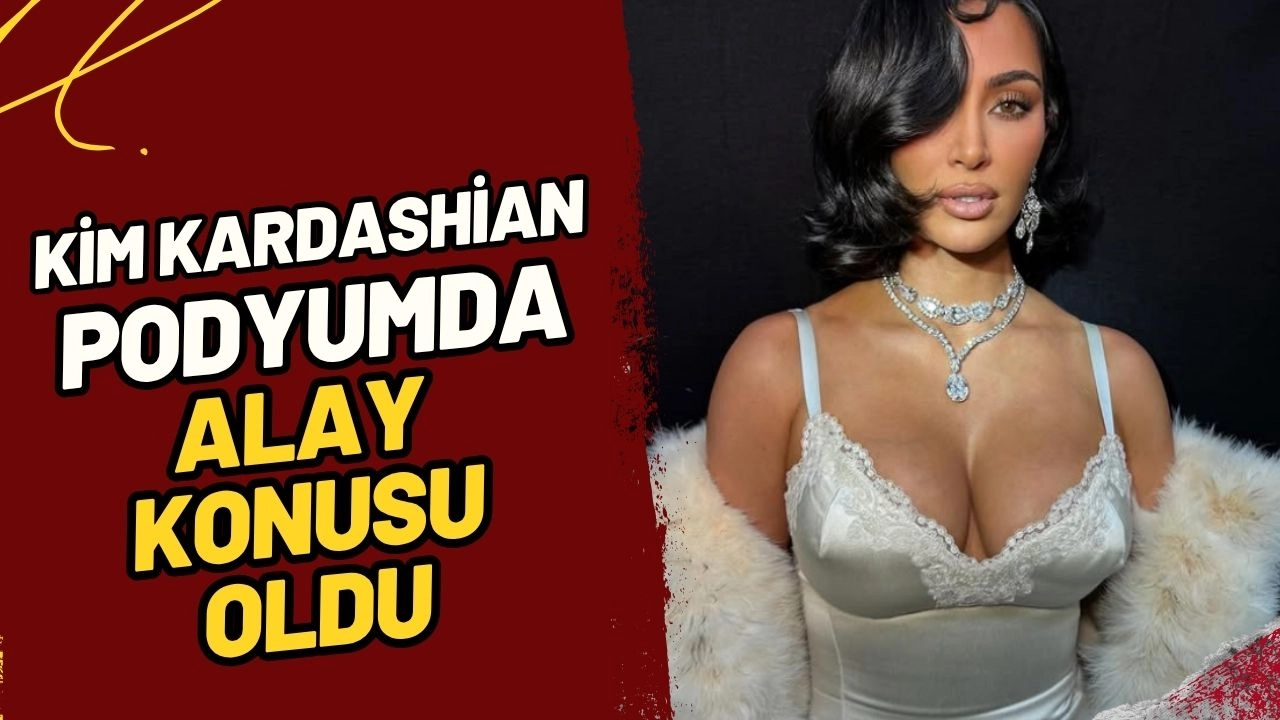 Kim Kardashian Podyumda Alay Konusu Oldu "Sarhoş Gibi Yürüyordu!"