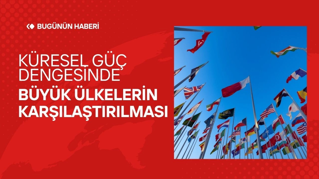 Küresel Güç Dengesi! Büyük Ülkelerin Karşılaştırılması