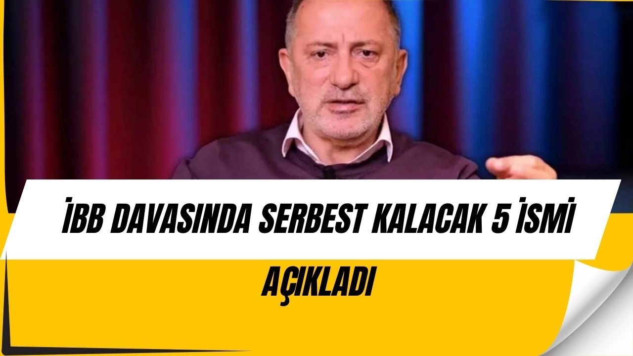 Fatih Altaylı’dan bomba iddia: İBB davasında bu 5 isim serbest kalacak!