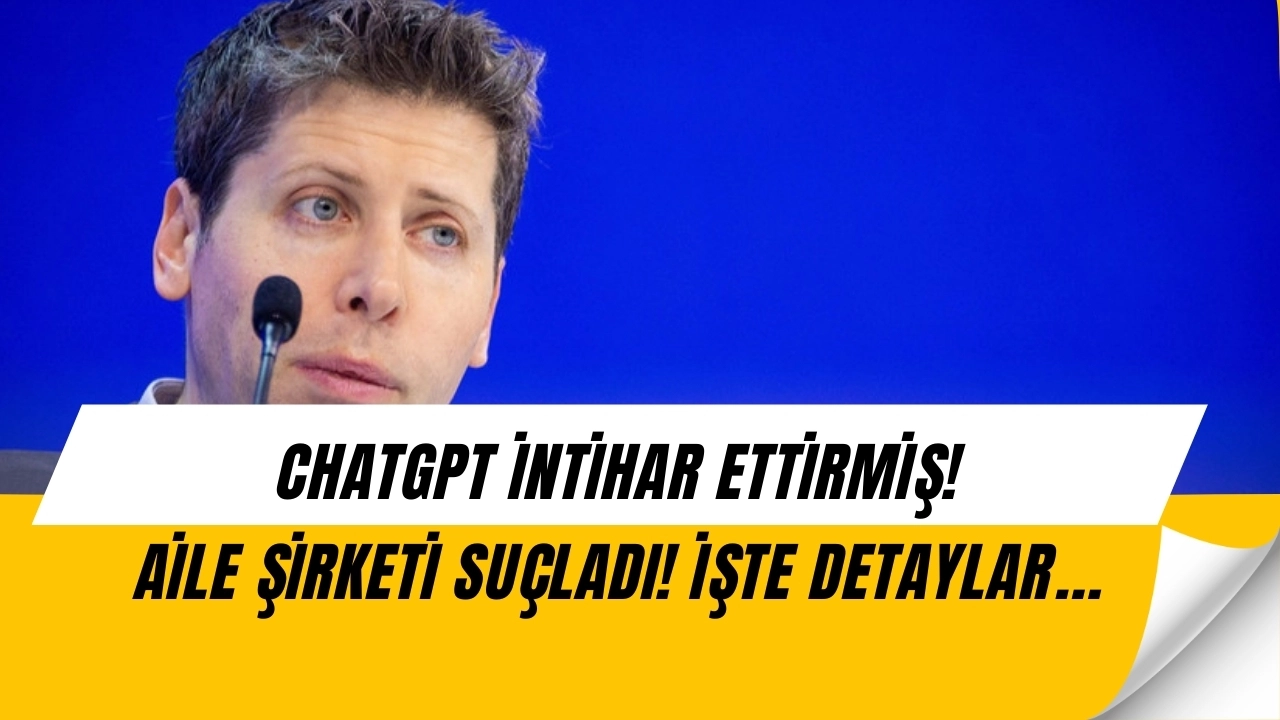 ChatGPT Skandalı! Aile Dava Açtı: Oğluma İnt*har Etmesi İçin Destek Verdi