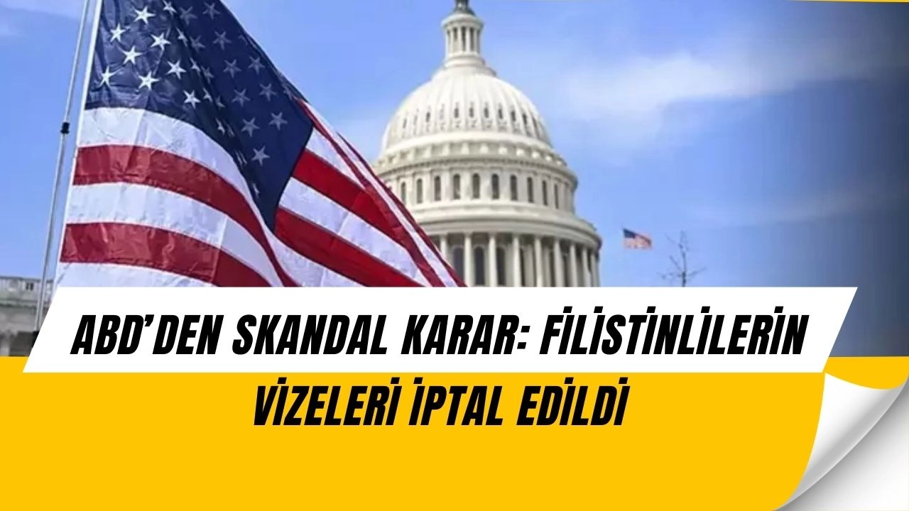 ABD’den Skandal Karar! Soykırımı Görmedi, Filistinlilere Yaptırım Uyguladı