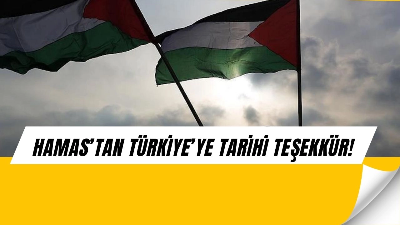Hamas’tan Şaşırtan Açıklama: Türkiye’nin O Kararına Dünyada Emsal Yok!