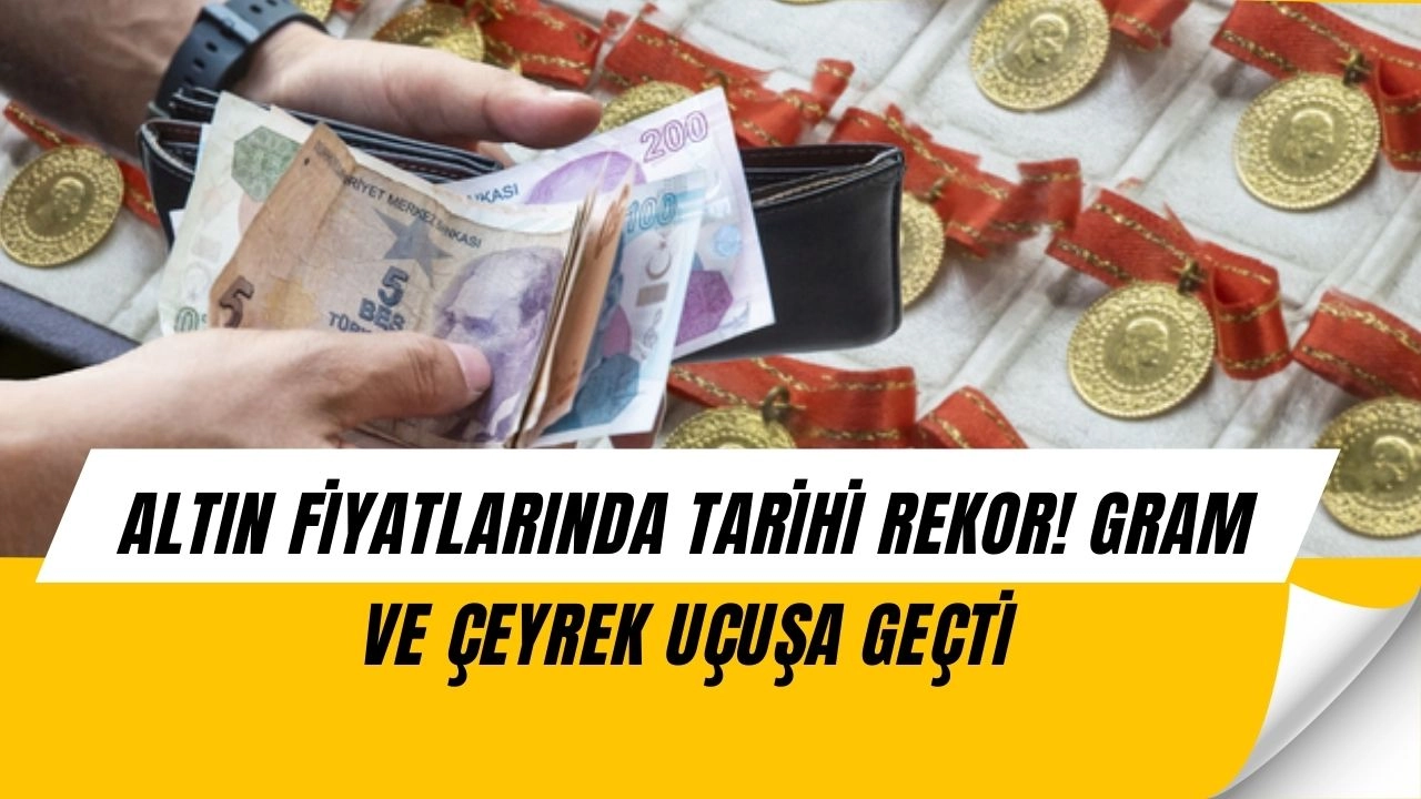 Altında Büyük Sürpriz! Gram Rekoru Tazeledi, Çeyrek Uçuşa Geçti