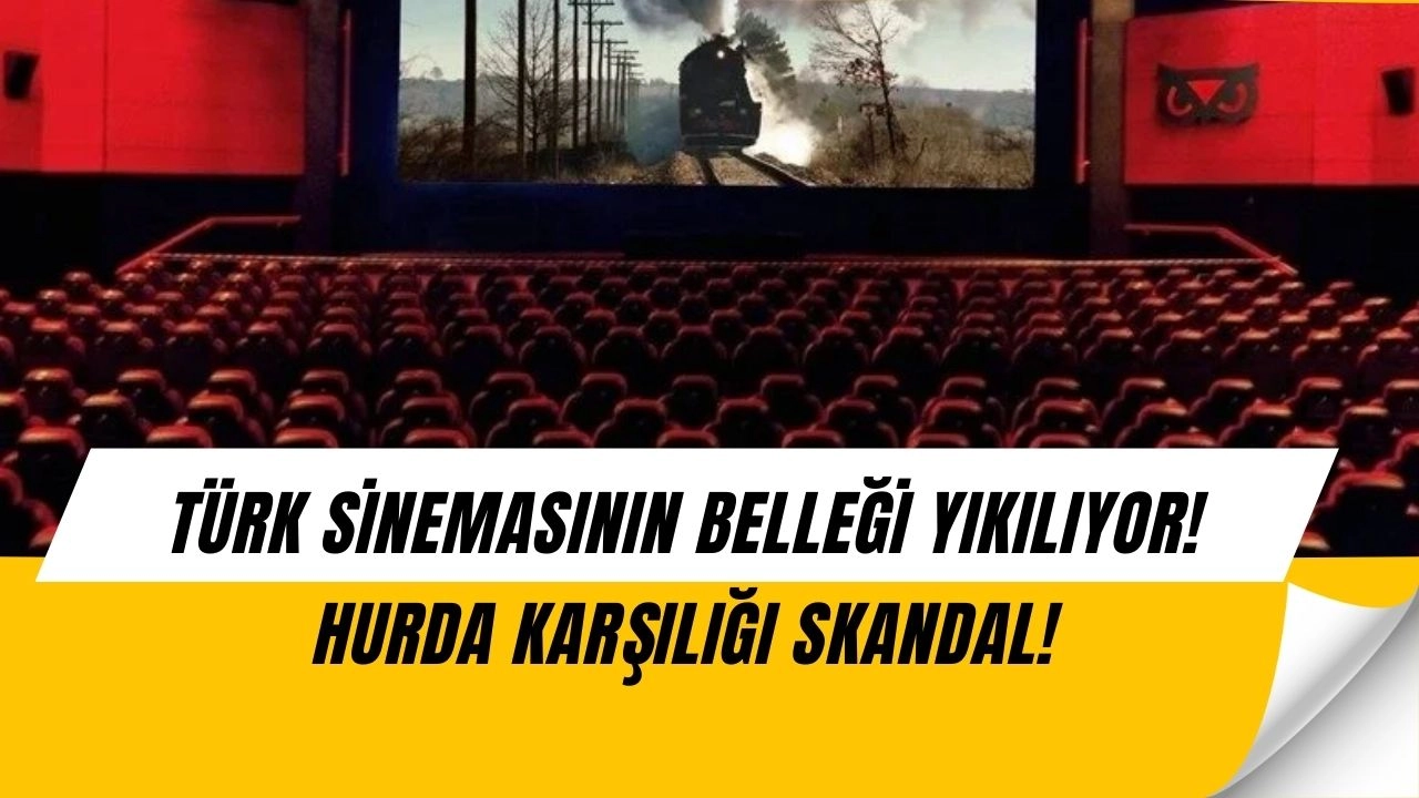 Türk sinemasının kalbine balyoz indi! Yarım asırlık miras hurdaya mı gidiyor?