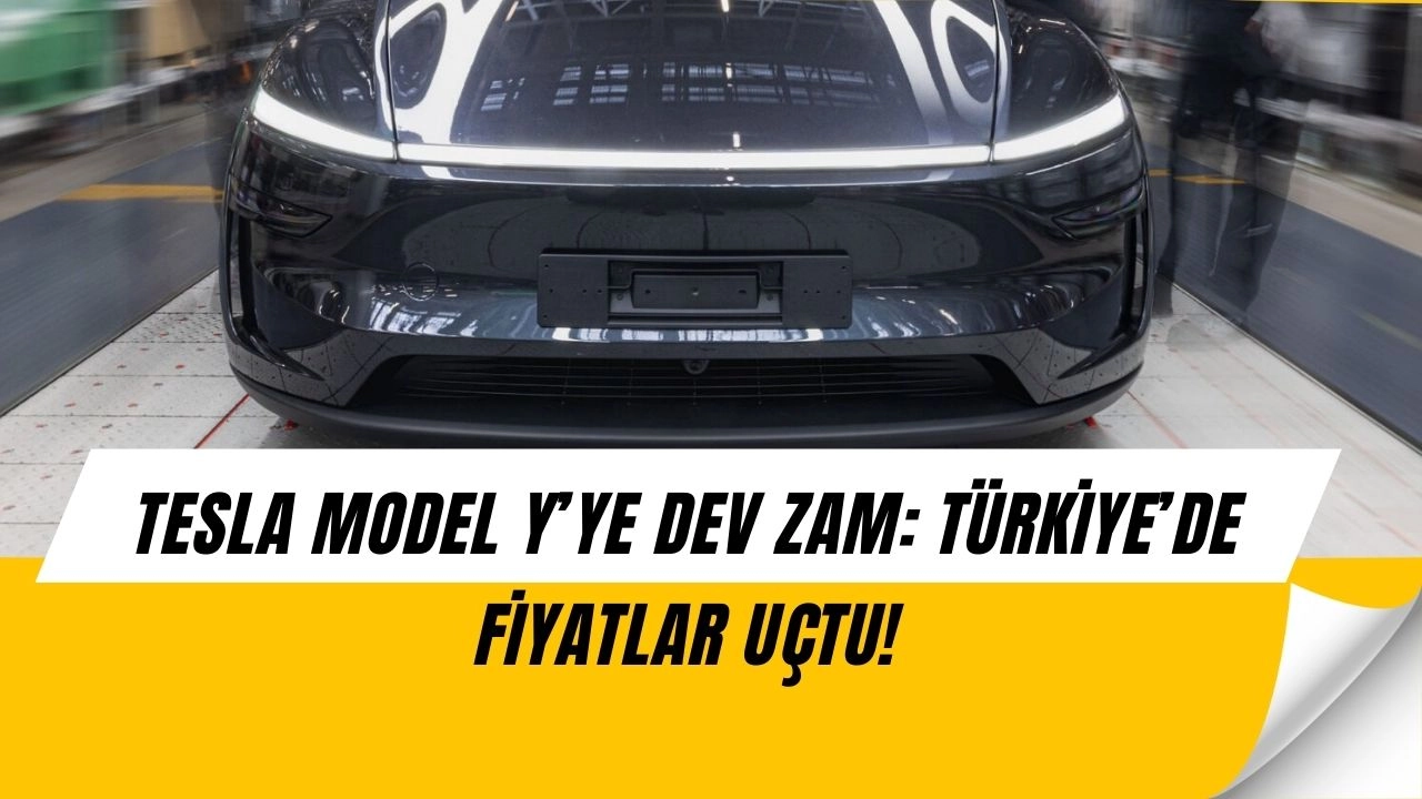 Tesla’dan Şok Zam: Model Y SR RWD’nin Fiyatı Bir Anda Yükseldi!