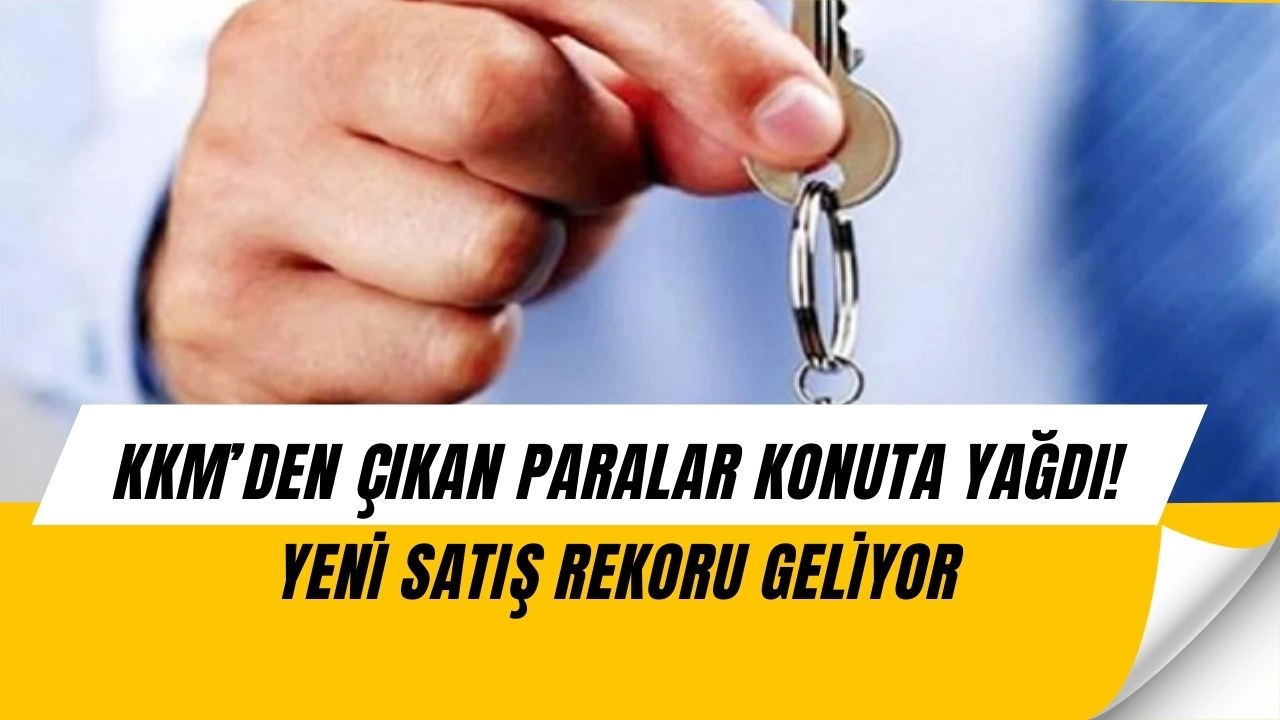 Yatırımcılar Şaşkın! KKM’den Çıkan 440 Milyar Konuta Aktı... Yeni Rekor Kapıda