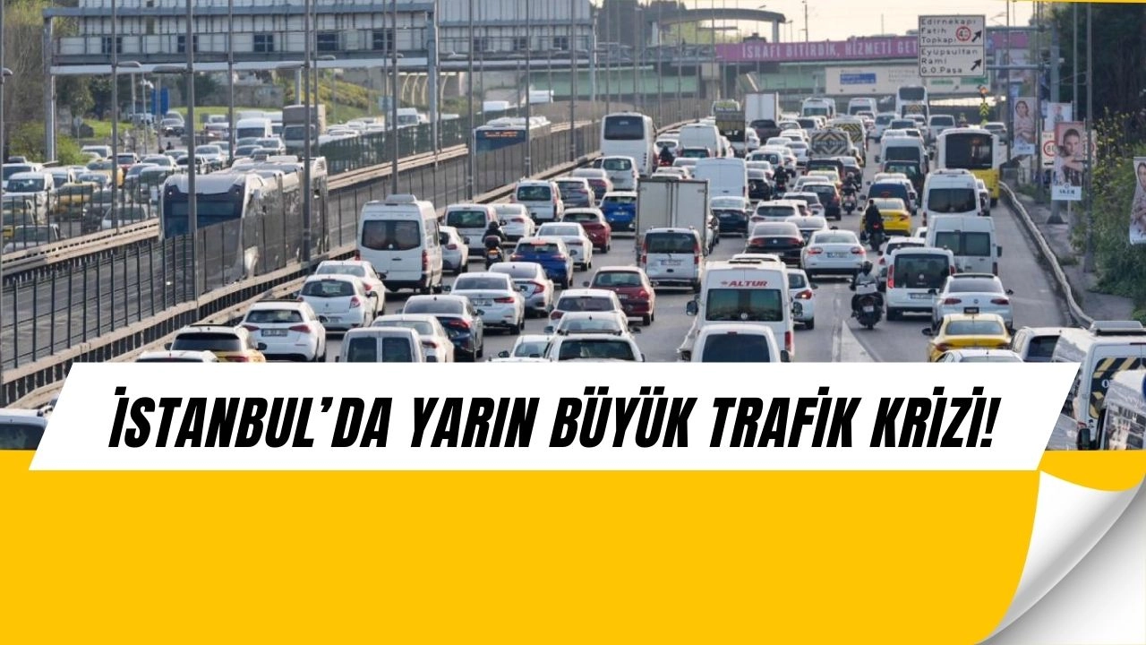 İstanbul’da Pazartesi Trafik Alarmı: FSM Köprüsü ve Birçok Yol Kapanıyor!