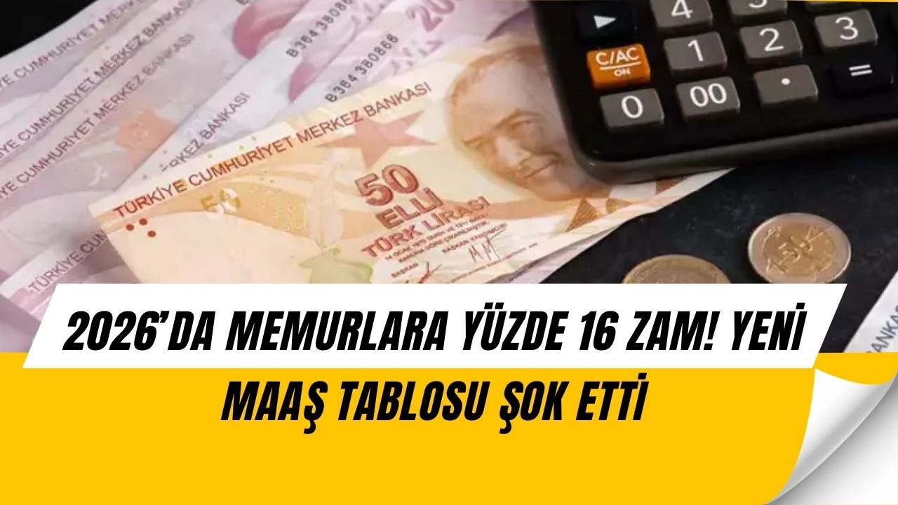 2026 Zamlı Memur Maaşları Açıklandı! Kim Ne Kadar Alacak?