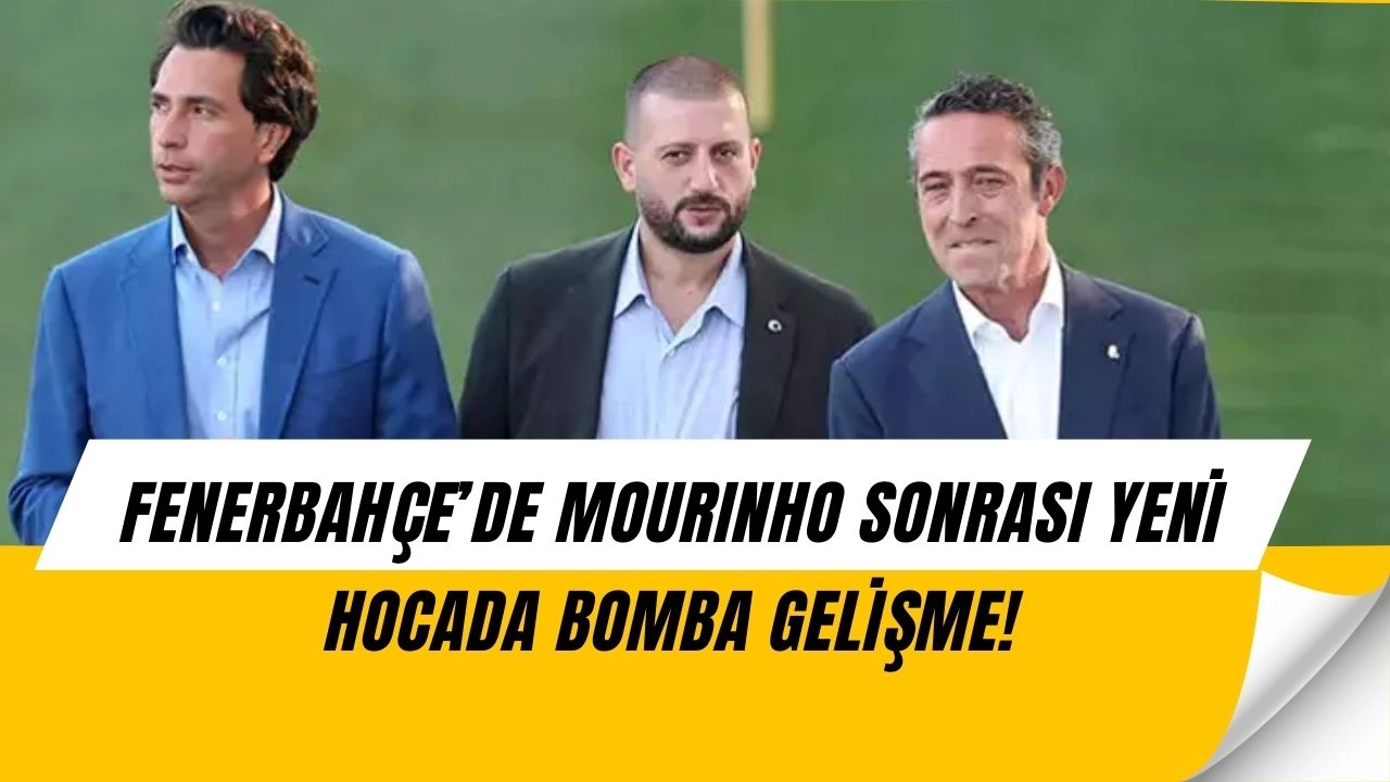 Fenerbahçe’de Mourinho Depremi Sonrası Yeni Hoca Bombası!