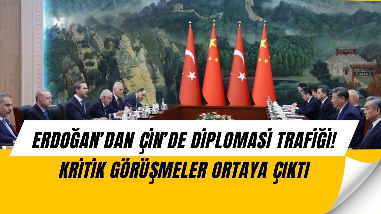 Erdoğan’dan Çin’de Kritik Hamle! Zirve Görüşmesinde Dikkat Çeken Mesajlar