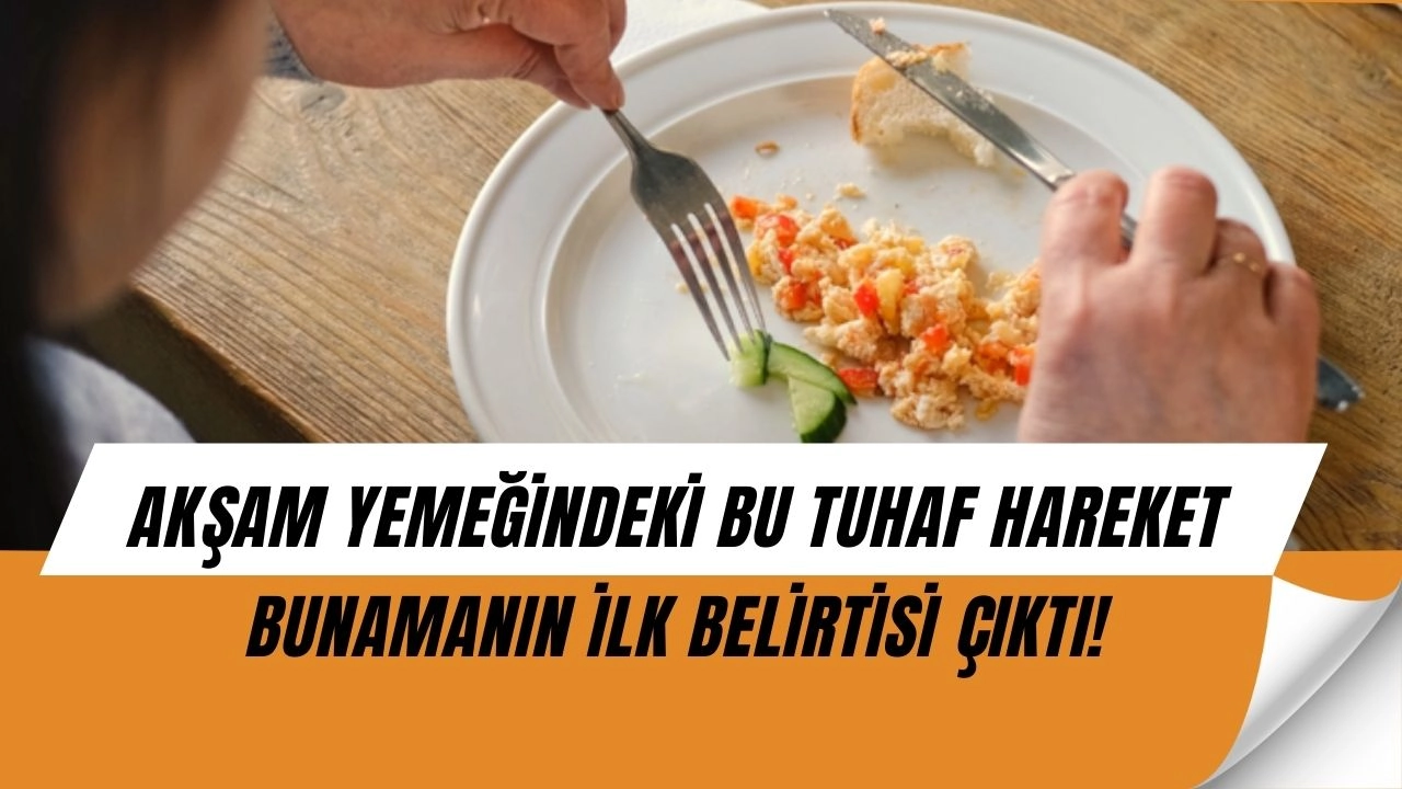 Akşam Sofrasındaki O Alışkanlık Erken Bunamanın İlk Sinyali Olabilir!