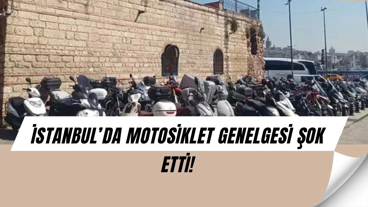 İstanbul’da Motosikletlere Büyük Yasak! Valilik Yeni Kuralları Açıkladı