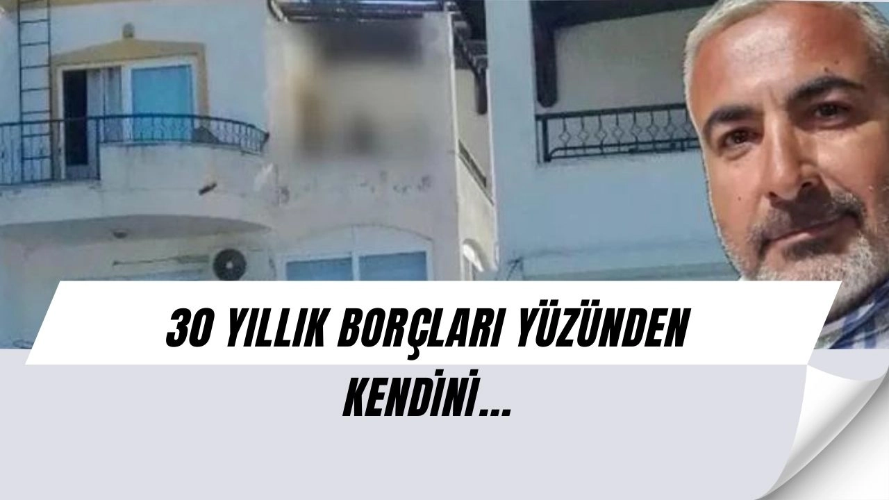 Bodrum’da şok intihar: 30 yıllık turizmci borç batağında yaşamına son verdi!