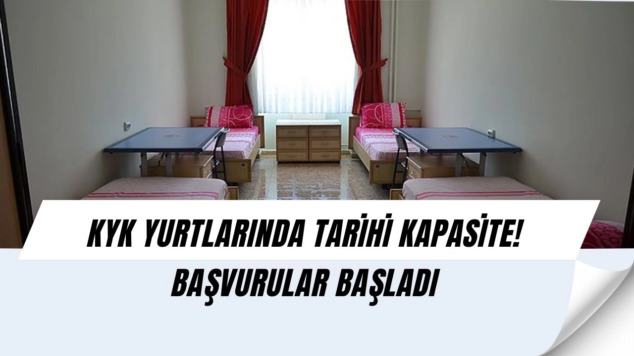 KYK Yurt Başvuruları Başladı! Sakın Kaçırmayın