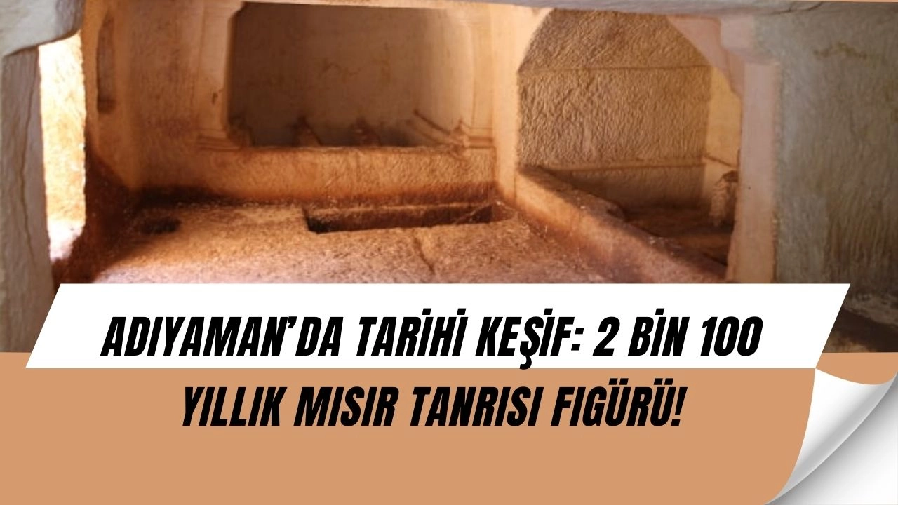 Adıyaman’da Şaşırtıcı Keşif: Eski Mısır Tanrısı Figürü Ortaya Çıktı (YANLIŞLIKLA TANRI BULDULAR)