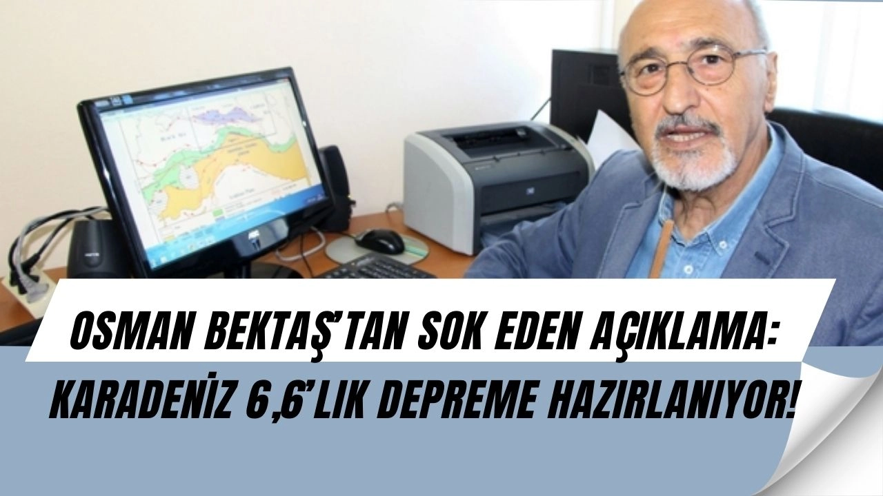 Deprem Uzmanı İl Vererek Uyardı: Karadeniz Her An 6,6 Şiddetinde Sallanabilir!