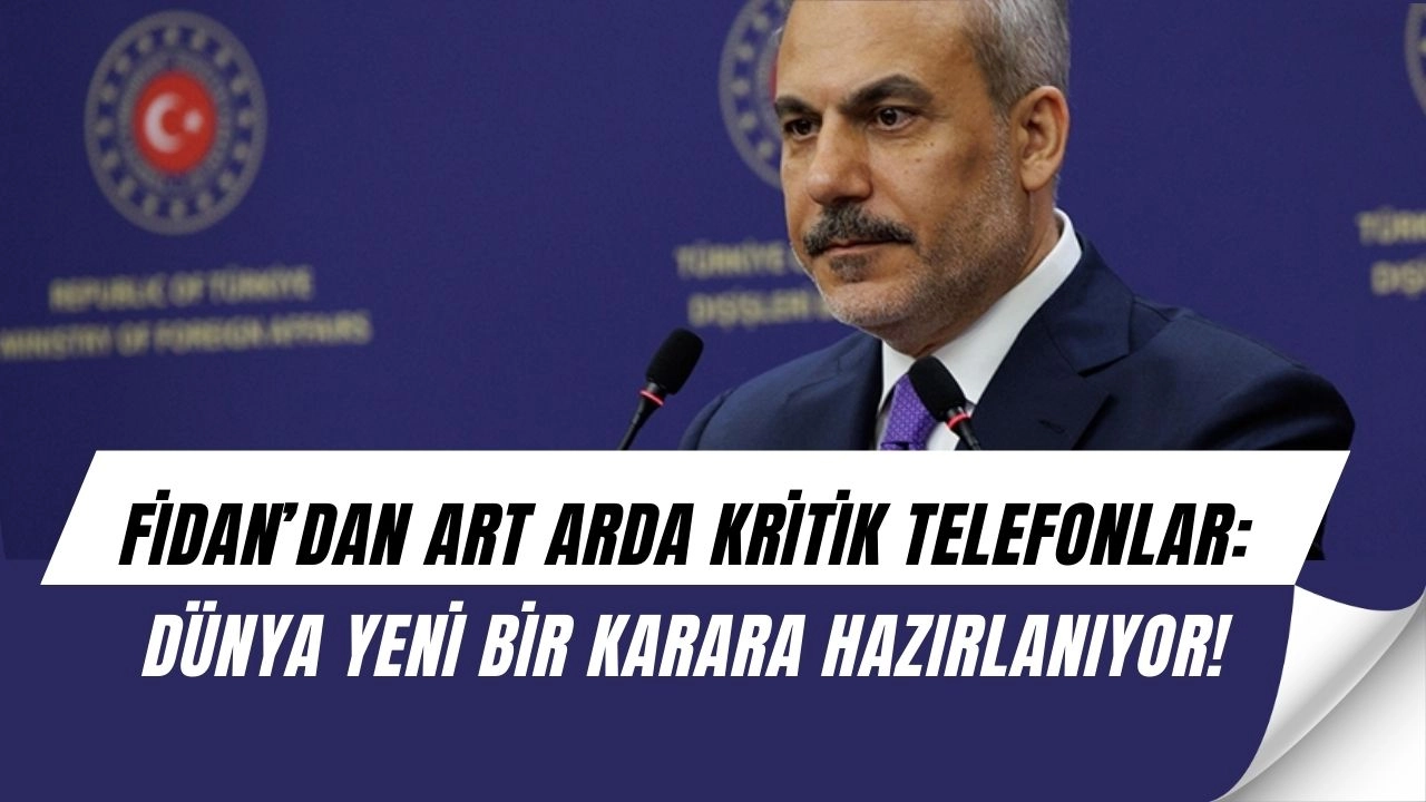 Fidan’dan gizli telefon trafiği: Gazze için kritik hazırlık!