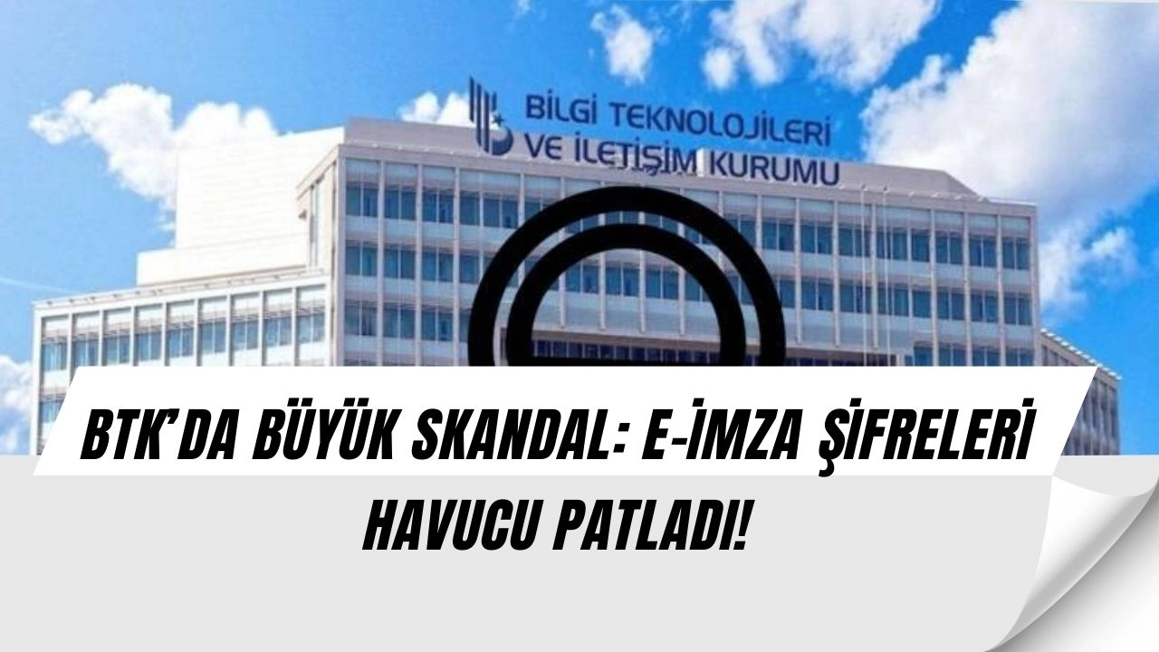BTK’da Şok Skandal! Milyonlarca E-İmza Şifresi Çalındı mı?
