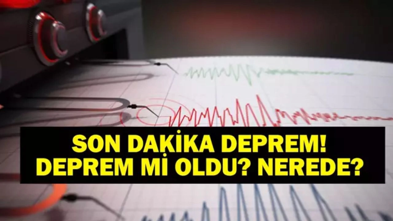 Balıkesir’de Korkutan Deprem! Sındırgı 4,1’le Sallandı (SON DAKİKA!)