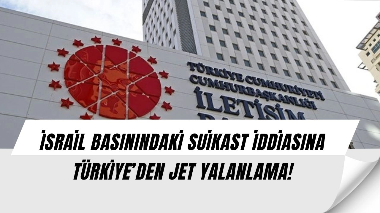 İsrail Basınından Şok İddia! Türkiye’yi Suikast Planına Karıştırdılar, DMM’den Jet Yalanlama!