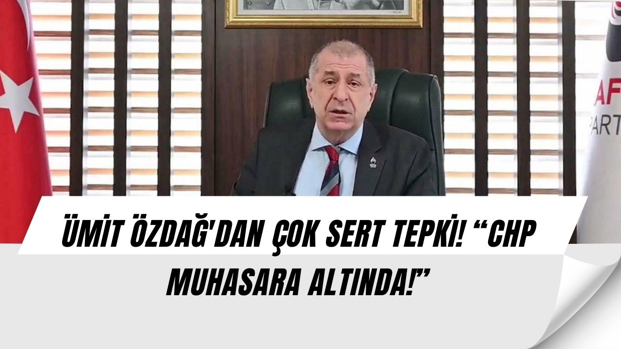 Siyaset Dünyasını Sarsan Açıklama: Ümit Özdağ'dan "Kayyım" Tepkisi!