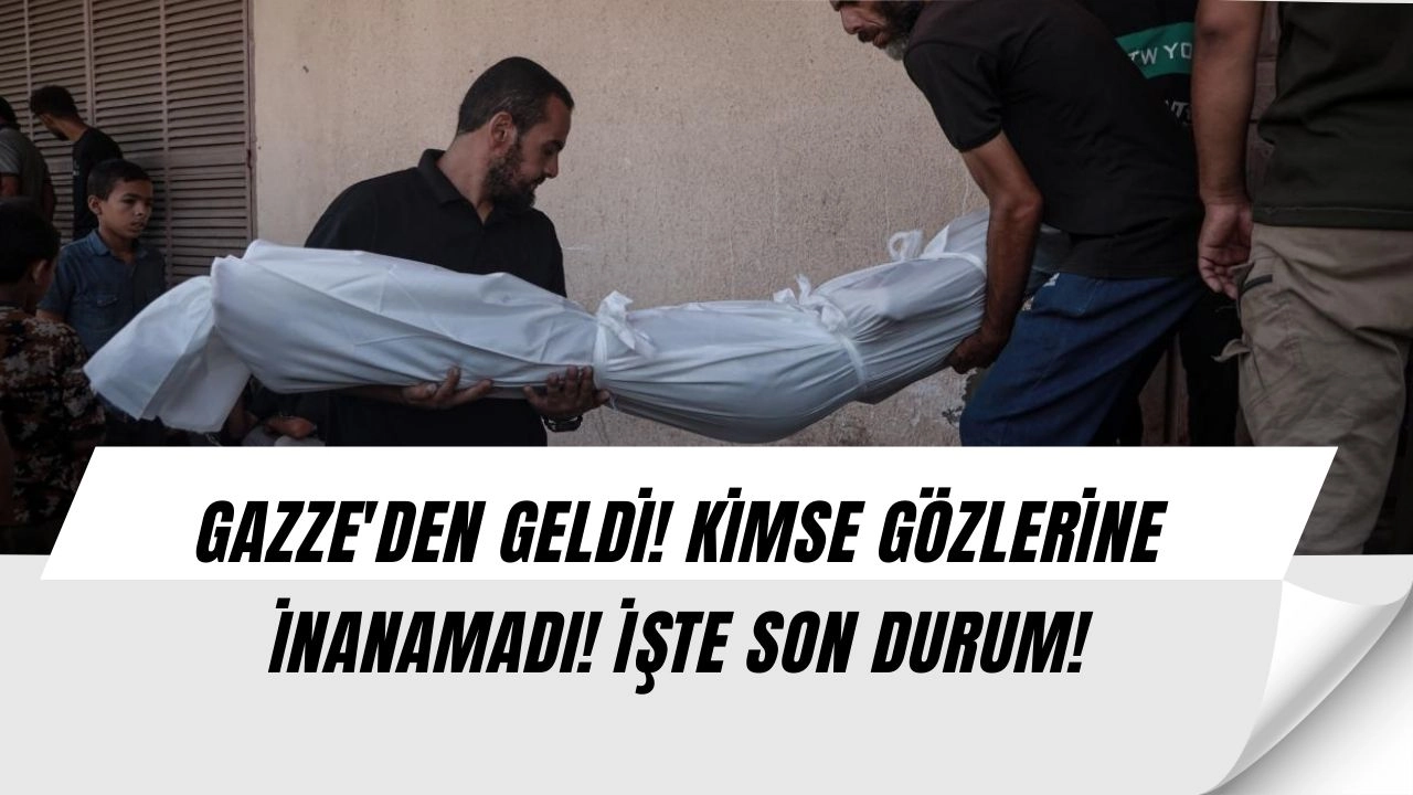 Gazze’de Korkunç Sayılar! Son 24 Saatte Yaşananlar Dünya Gündemine Oturdu!