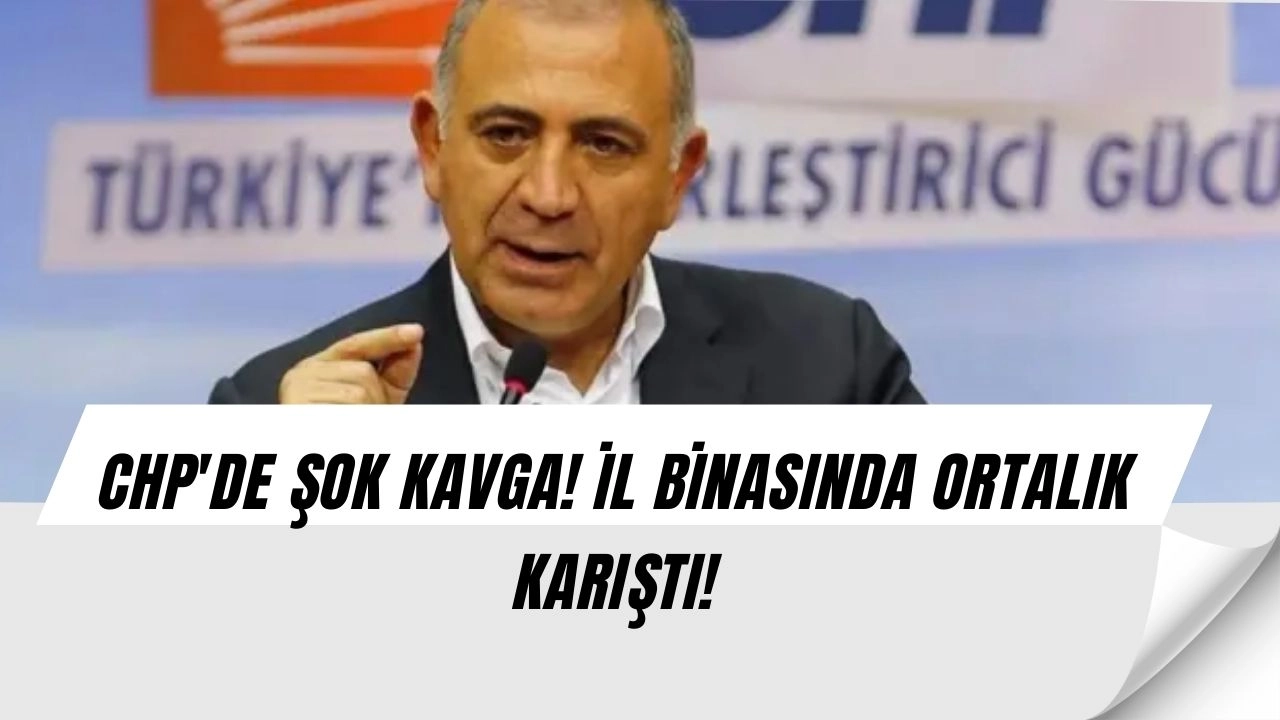 CHP Karıştı! İl Binası Önünde Gürsel Tekin'e Saldırı! Çok Konuşulacak Sözler!