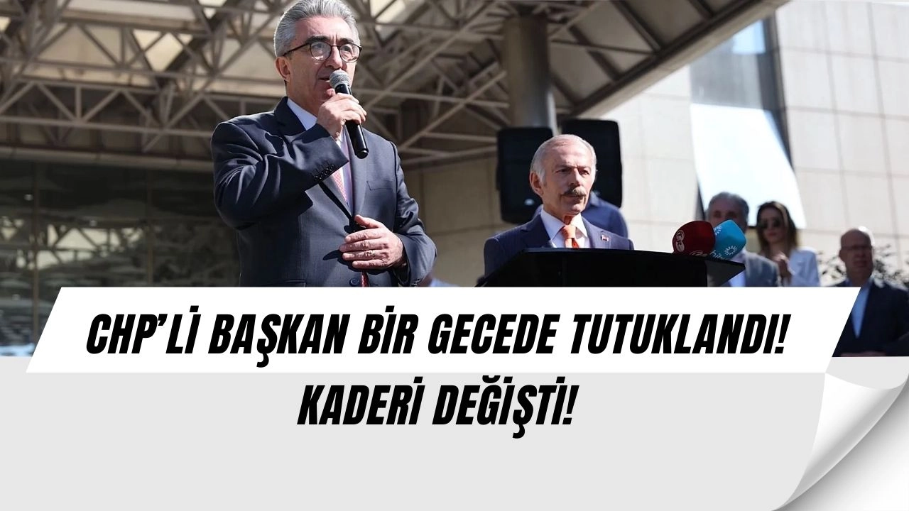 Son Dakika: CHP'li Başkana Şafak Operasyonu! İşte Bilinmeyenler!