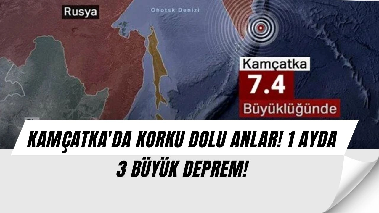 Dünya Sallanıyor: Kamçatka'da Korkutan Deprem! Tsunami Tehdidi!