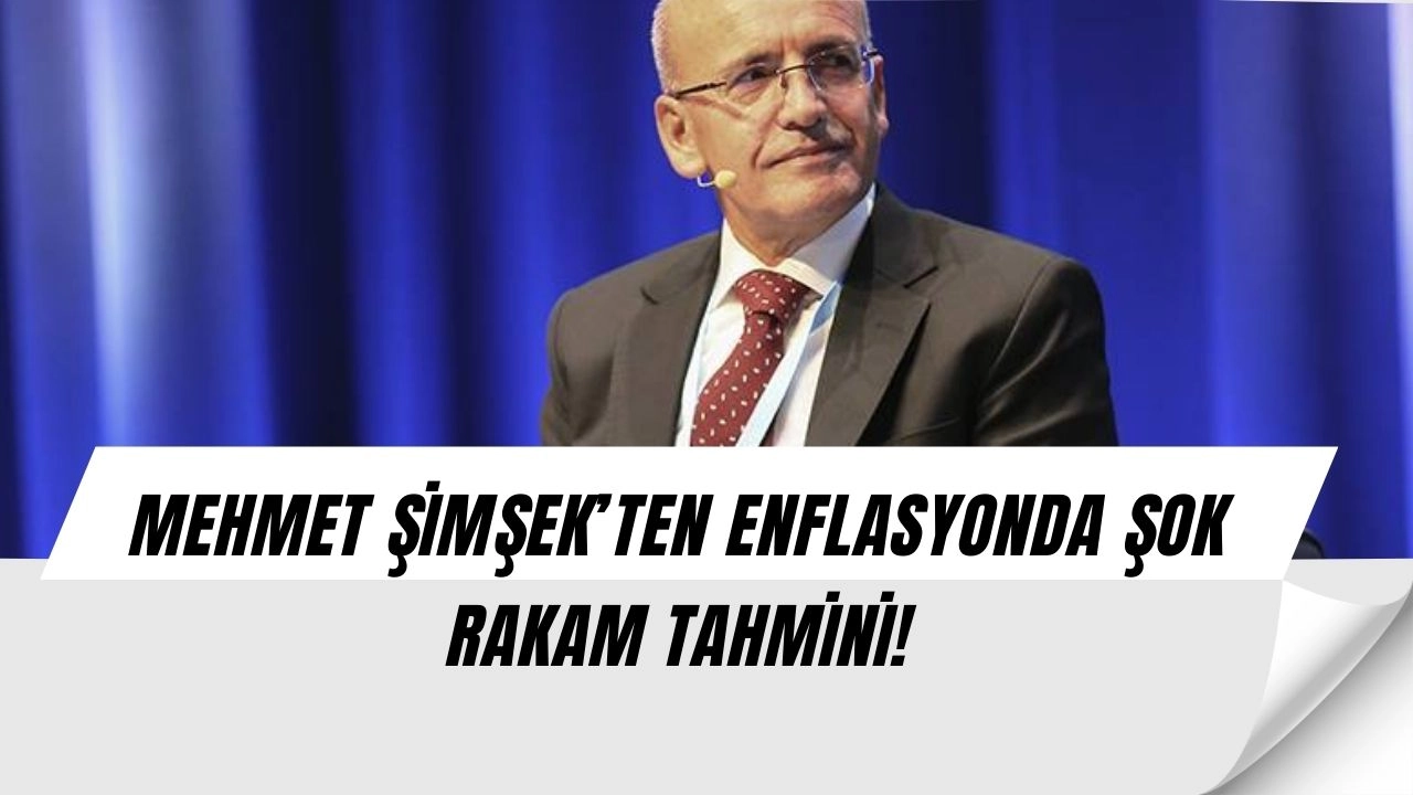 Mehmet Şimşek’ten ŞOK Enflasyon Açıklaması! Yıl Sonu Rakamı Netleşti