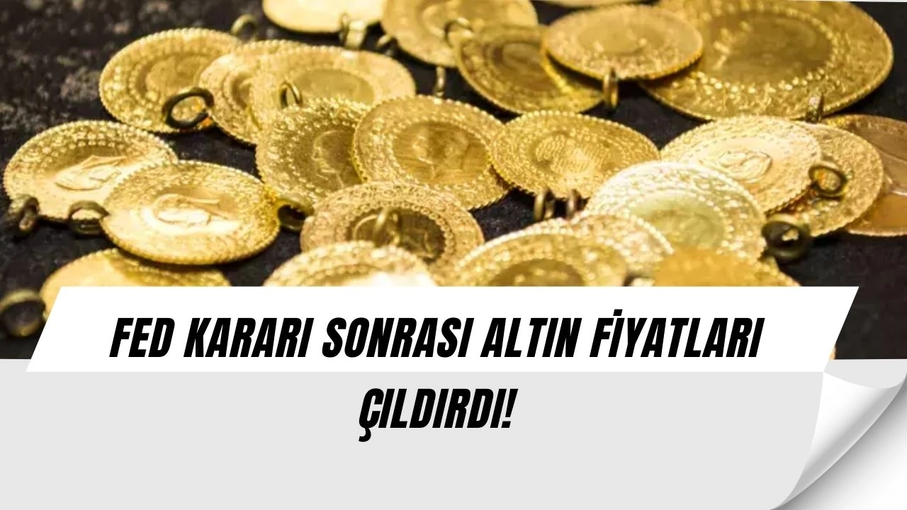 Altın Fiyatlarında Şok Dalgalanma! Fed Kararıyla Rekor, Sonra Sert Düşüş